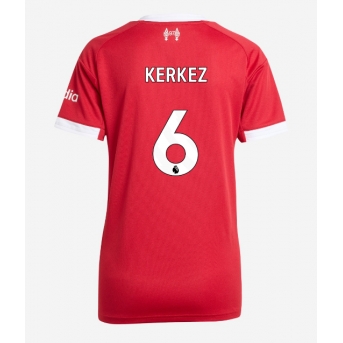 Billige Fotballdrakt Liverpool Milos Kerkez #6 Replika Hjemmedrakt Dame 2025-26 Kortermet